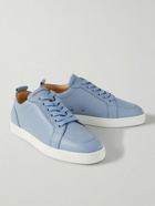 Christian Louboutin - Rantulow Full-Grain Leather Sneakers - Blue