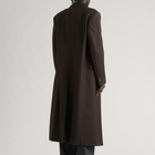 Our Legacy Men's Issue Wool Extended Whale Coat in Deep Pangoa