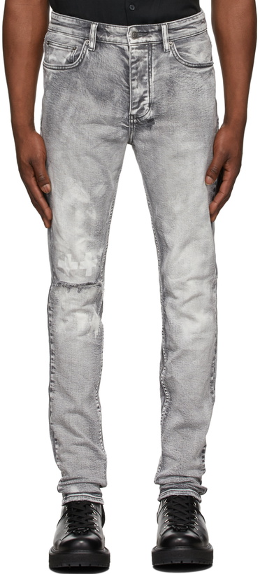 Photo: Ksubi Grey Eratik Trashed Chitch Jeans