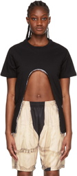 Sia Arnika Black Organic Cotton T-Shirt