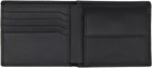 Hugo Black Logo-Pattern Leather Wallet