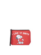 MC2 Saint Barth Aline Wooly Pochette With Snoopy Print