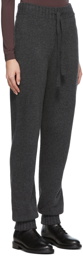 House of Dagmar Grey Loana Knitted Trousers