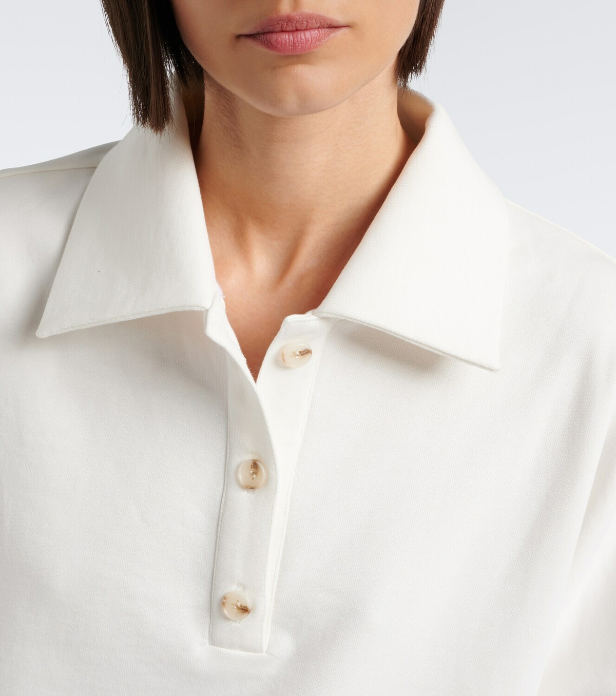 Norba Julia cotton polo sweatshirt