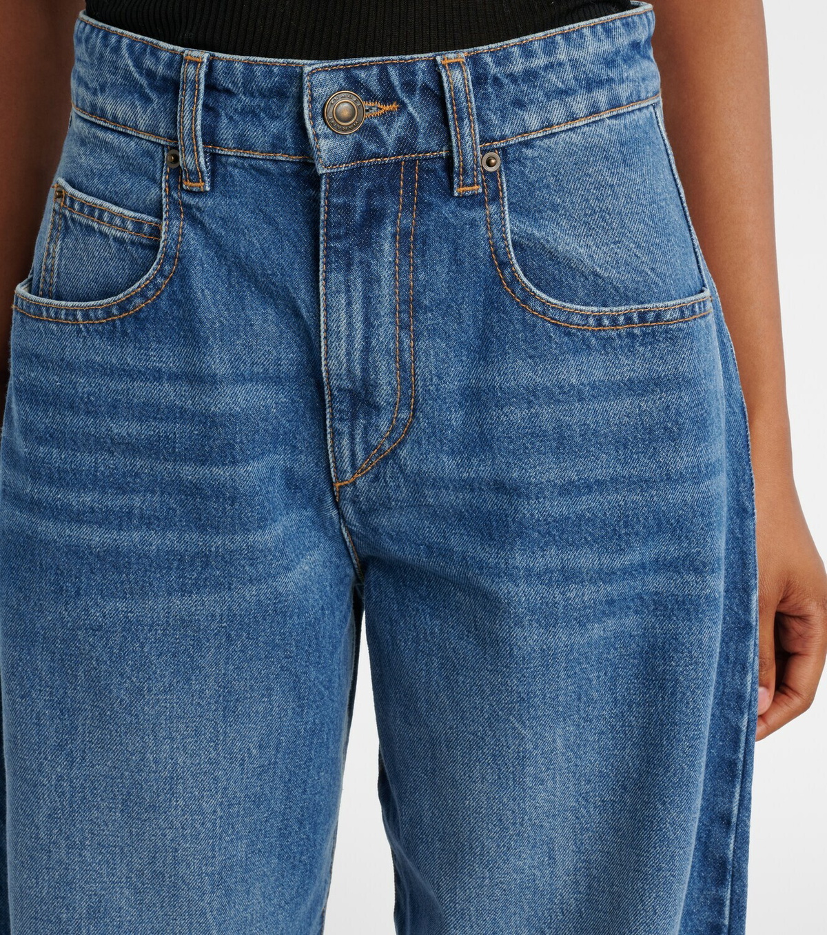 Isabel Marant Oriane barrel-leg jeans