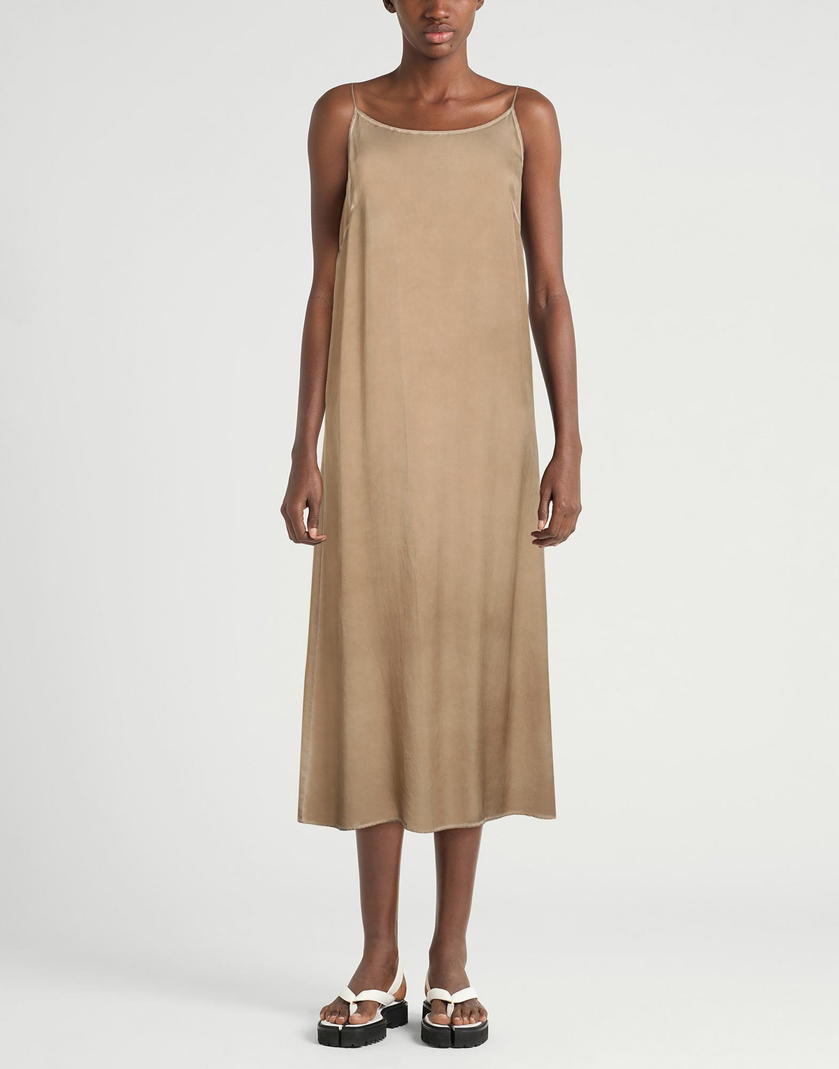 Uma Wang Womens Midi dress Camel
