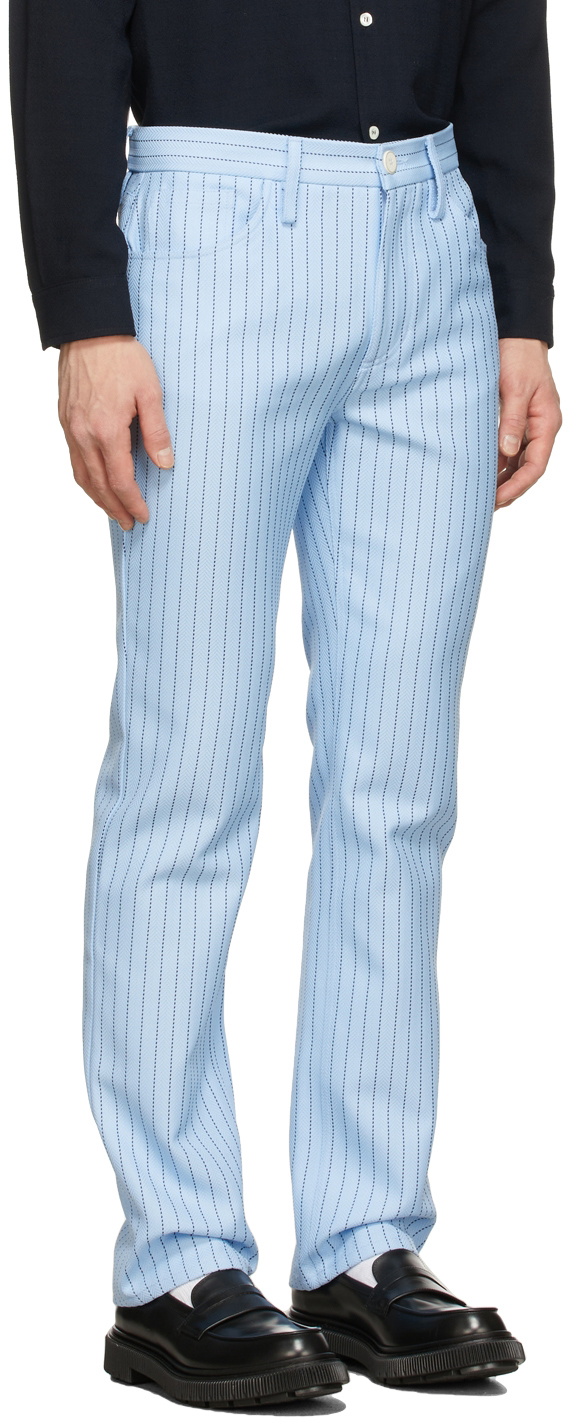 Séfr Blue Striped Londré Trousers