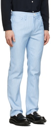 Séfr Blue Striped Londré Trousers