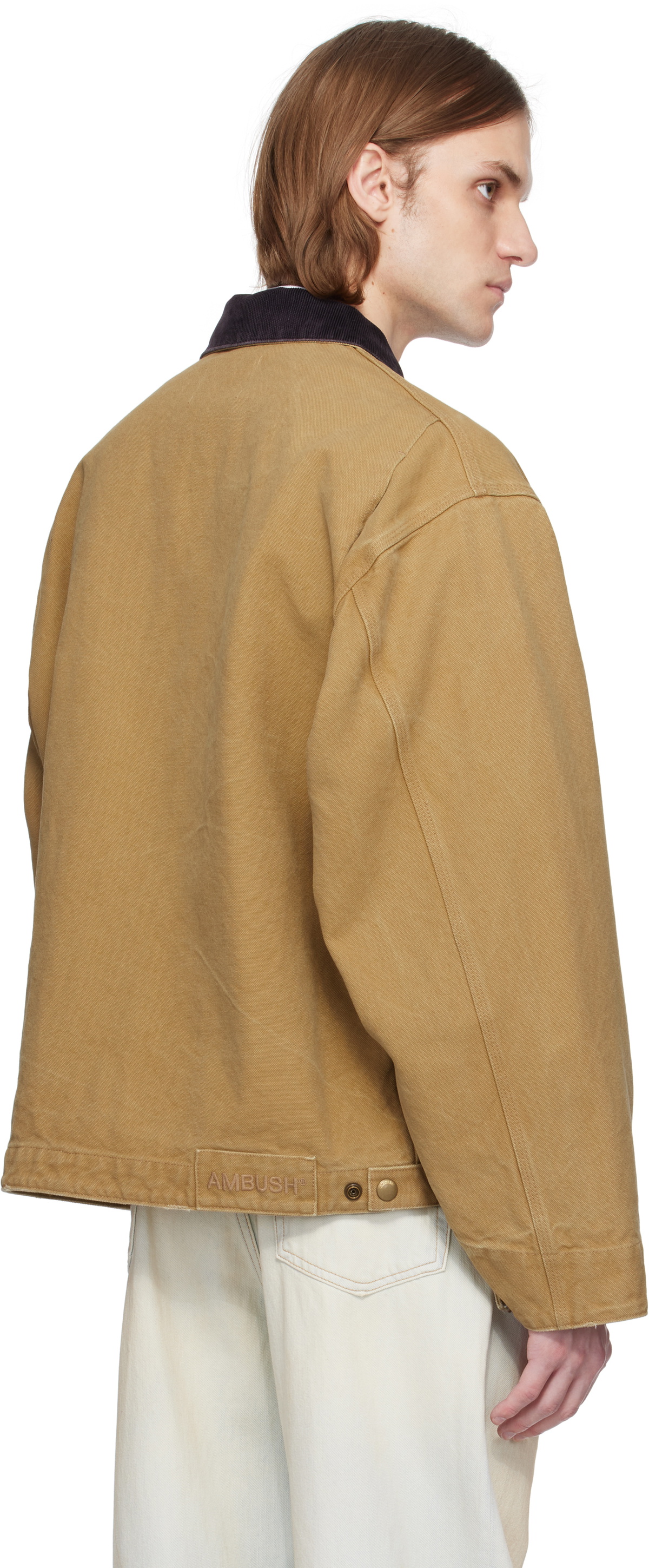 AMBUSH Beige Canvas Work Jacket