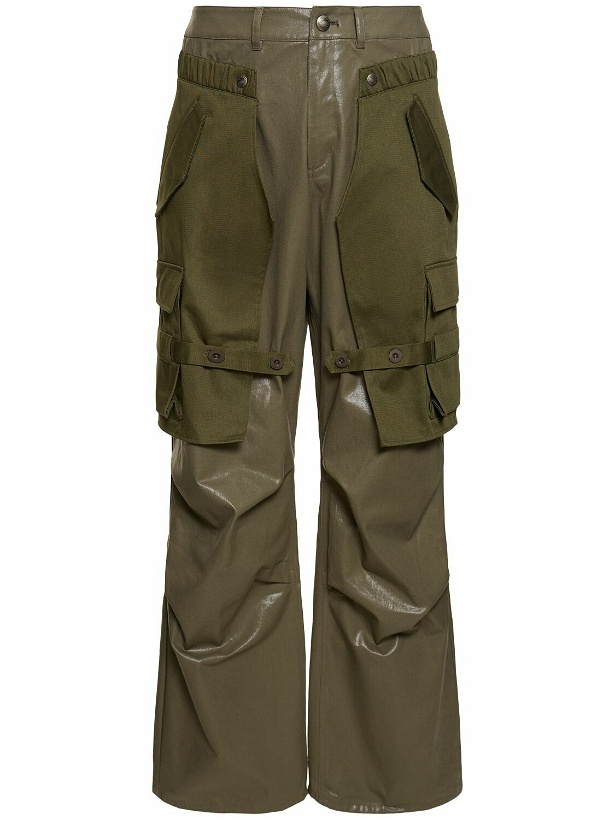 Photo: ANDERSSON BELL - Raptor Layered Cotton Cargo Pants