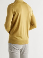 Loro Piana - Wish Virgin Wool Polo Shirt - Yellow