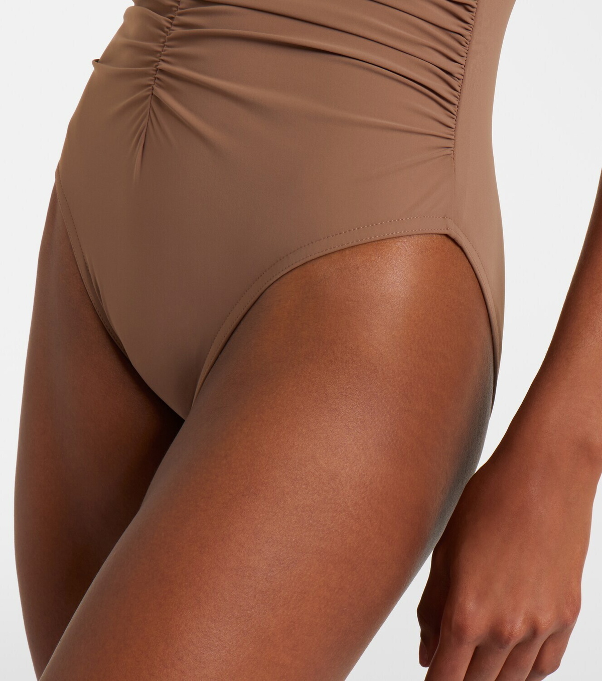 Karla Colletto Smart ruched swimsuit