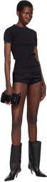 Courrèges Black Heritage Contrast T-shirt