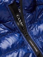 CANADA GOOSE - Crofton Slim-Fit Quilted Recycled Nylon-Ripstop Down Jacket - Blue - S