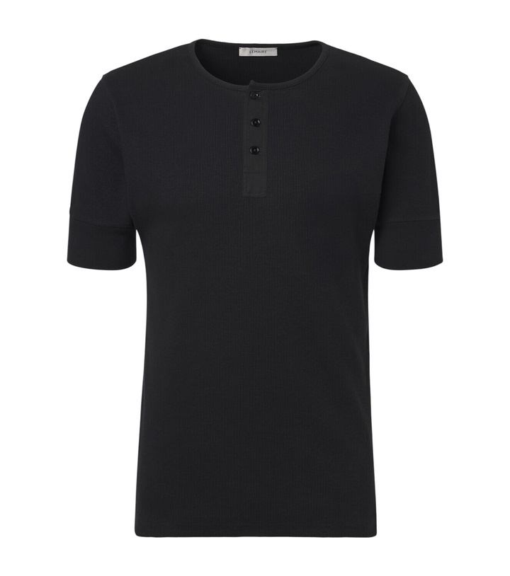 Photo: Lemaire Cotton and linen Henley shirt