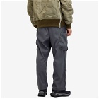 Acronym Men's Nylon Stretch Cargo Trousers in Grey