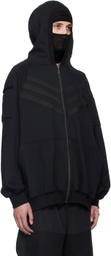BRYAN JIMENÈZ Black Trim Hoodie