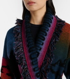 Alanui Sunset Stories cashmere-blend cardigan