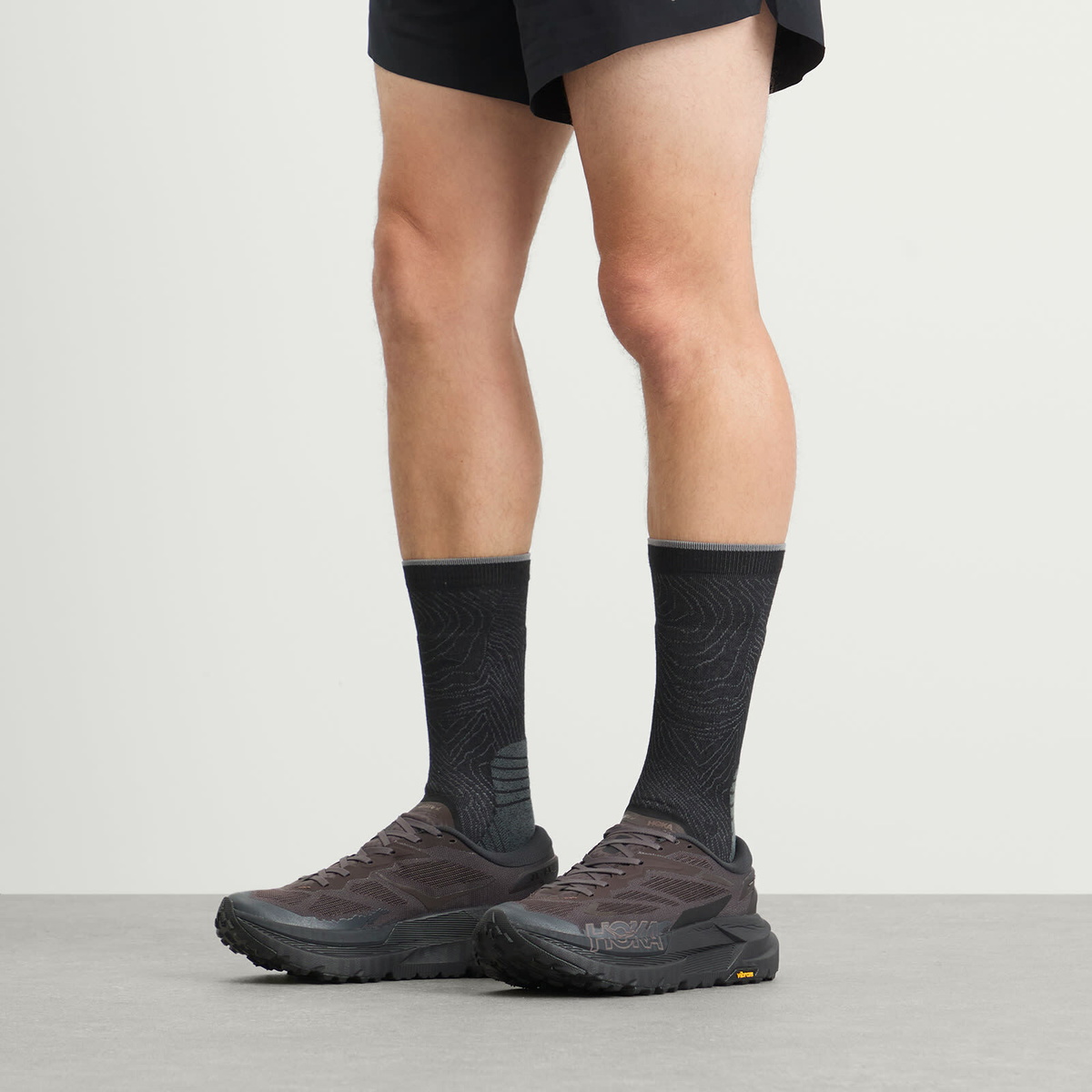 HOKA ONE ONE x _J.L-A.L_ Mafate X Sneaker in Jet Black/Espresso 