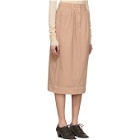 Lemaire SSENSE Exclusive Pink Denim Baggy Skirt