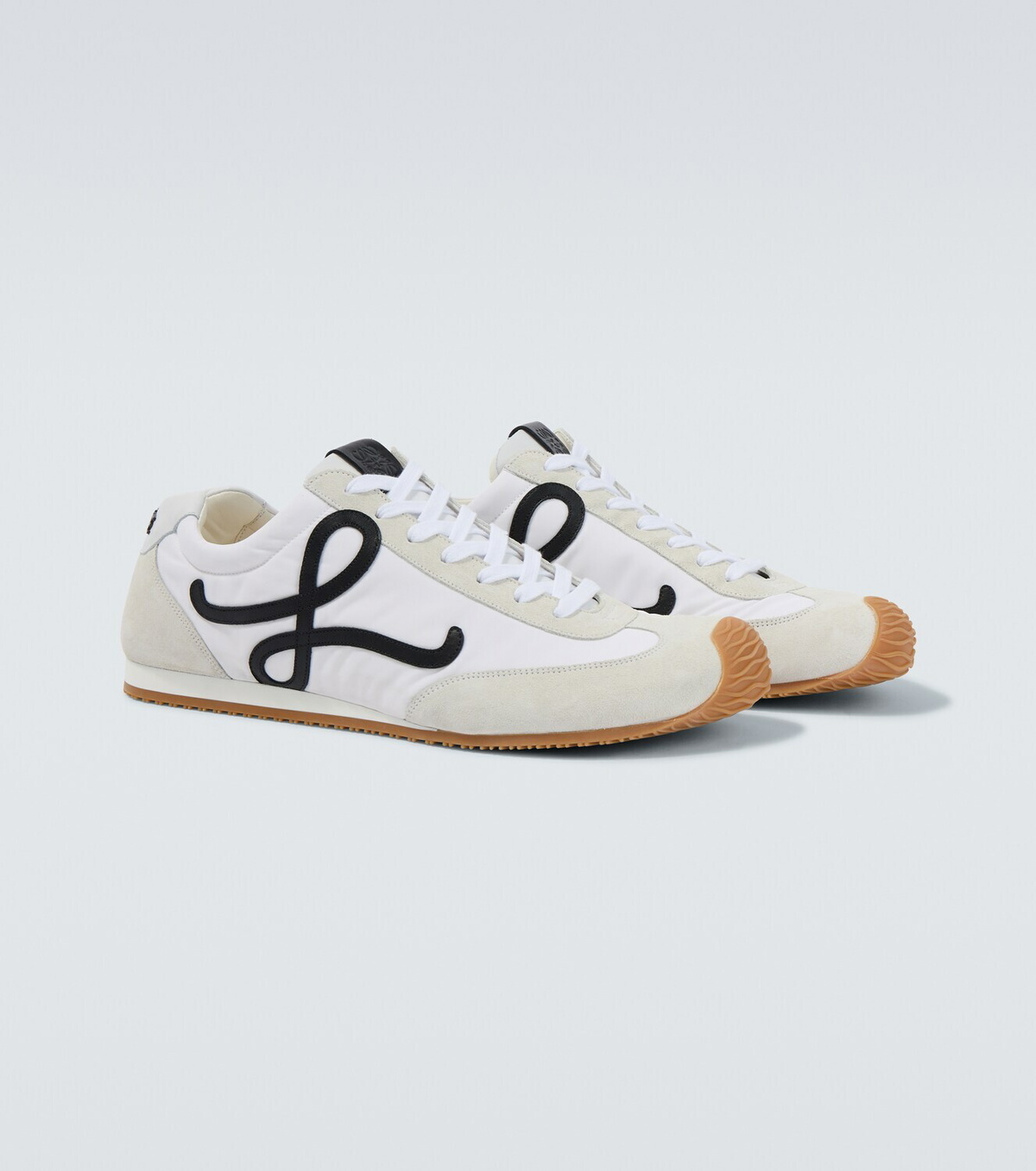 Loewe Ballet Runner 2.0 suede-trimmed sneakers