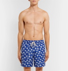 Polo Ralph Lauren - Printed Mid-Length Swim Shorts - Men - Blue