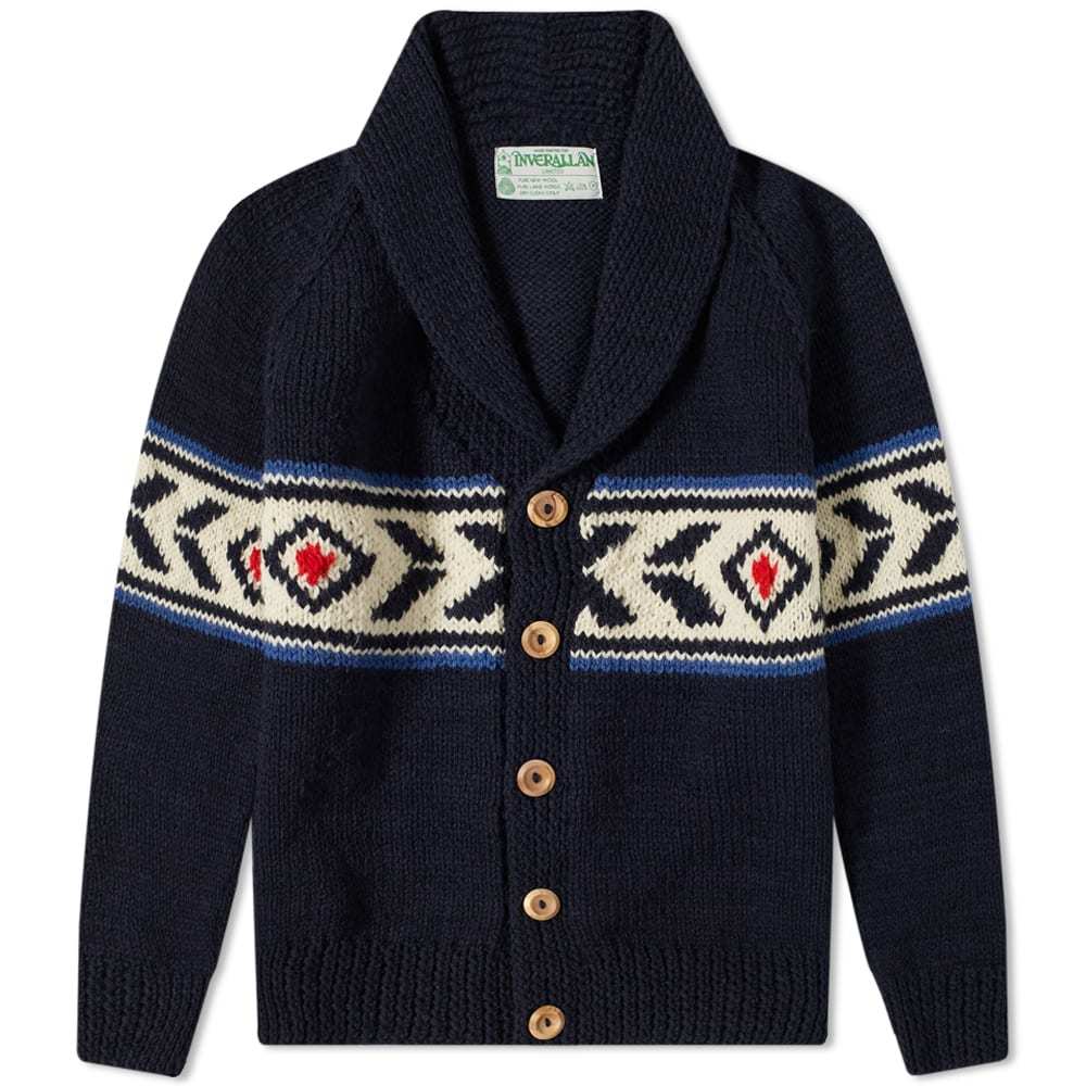 Inverallan 203 Kilin Shawl Collar Cardigan Inverallan