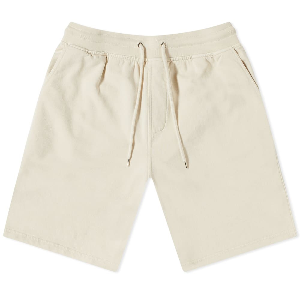 Colorful Standard Men's Classic Organic Sweat Shorts in Ivory White