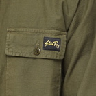 Stan Ray Men's CPO Overshirt in Olive Sateen