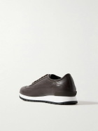 John Lobb - Foundry II Full-Grain Leather Sneakers - Brown