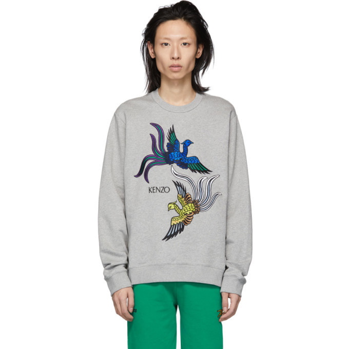 Photo: Kenzo Grey Phoenix Sweatshirt