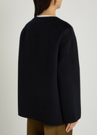 Rohe Wool and Cashmere-blend Jacket Navy