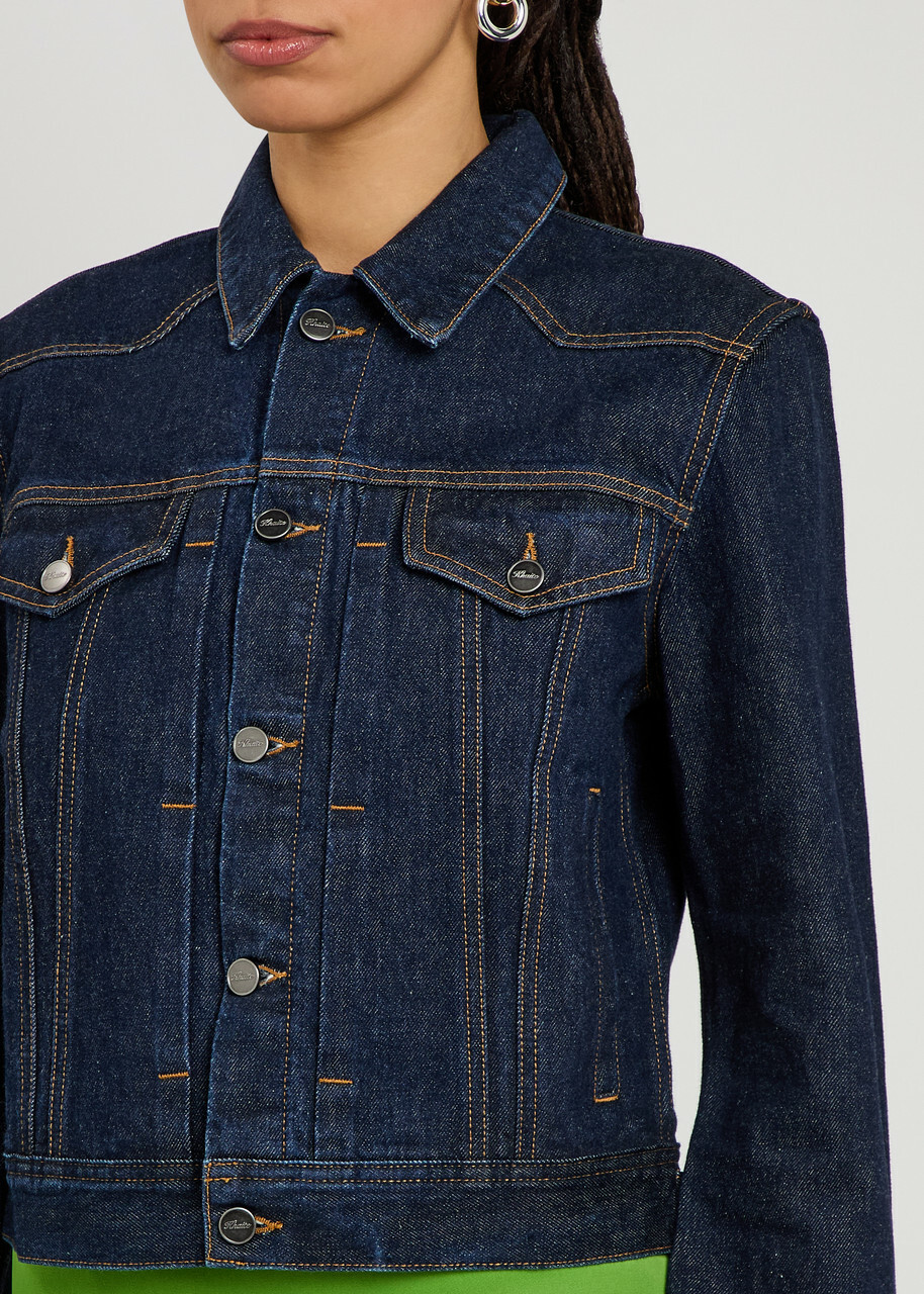 Khaite Augustine Denim Jacket Indigo
