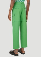 Le Pantalon Peche Cargo Pants in Green