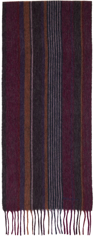 Photo: PS by Paul Smith Multicolor Trent Stripe Scarf
