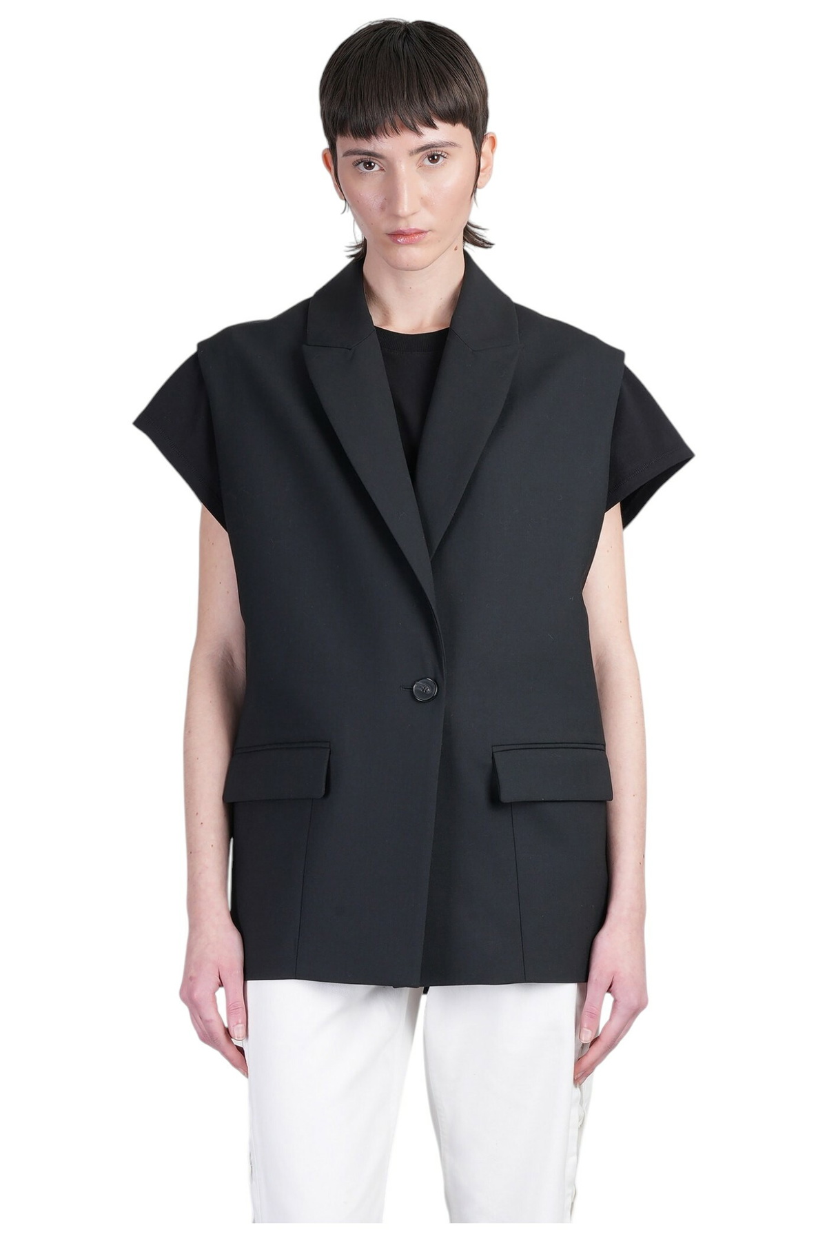 IRO Cynesa Blazer In Black Polyester Iro