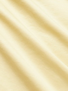 Jil Sander - Padded Crinkled-Satin Overshirt - Yellow