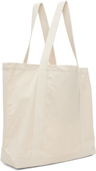 Maison Kitsuné Beige Palais Royal Tote