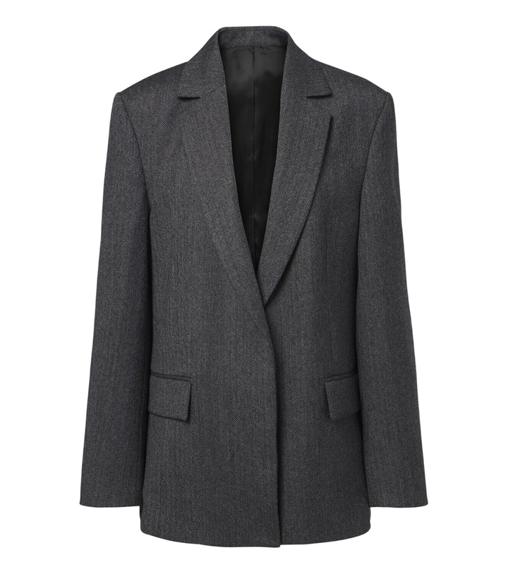 Photo: Toteme Herringbone wool blazer