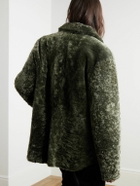 Jil Sander - Reversible Shearling Jacket - Green