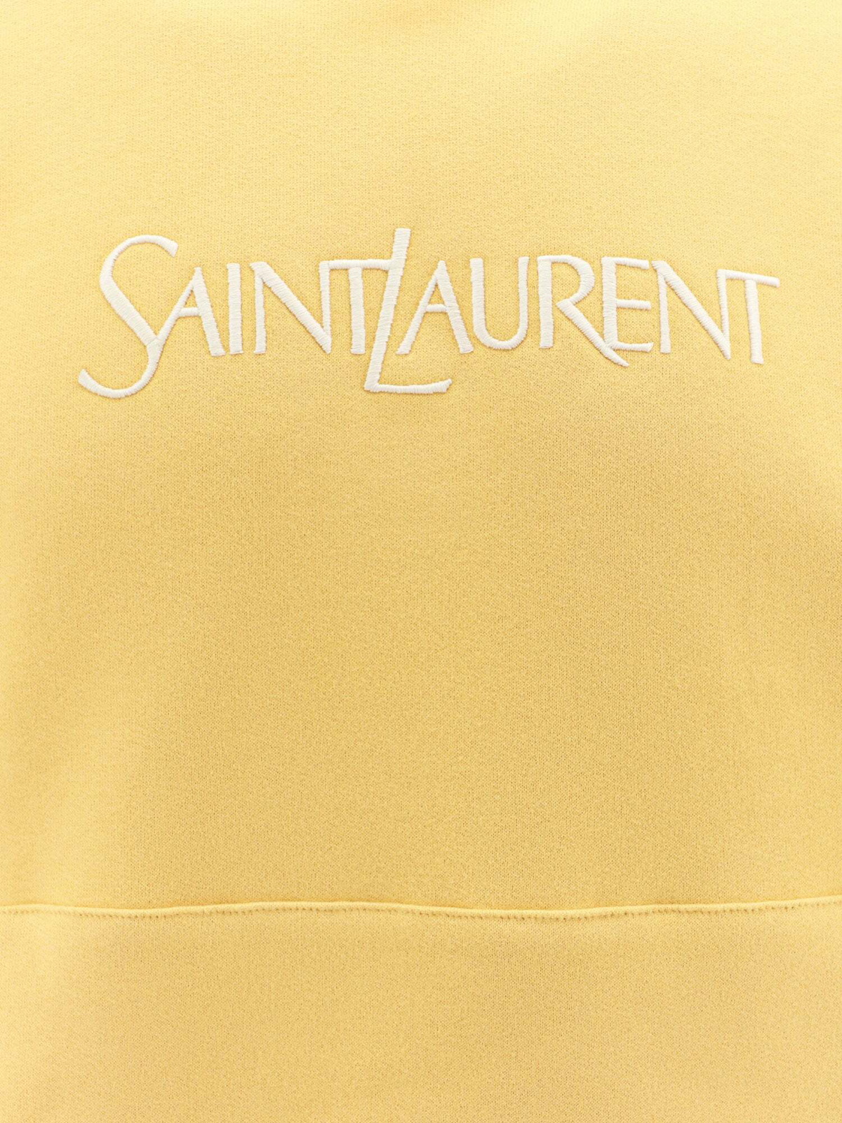 Saint laurent yellow on sale sweatshirt