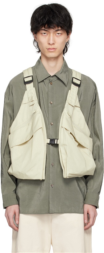 Photo: LEMAIRE Gray Multi-Pocket Vest