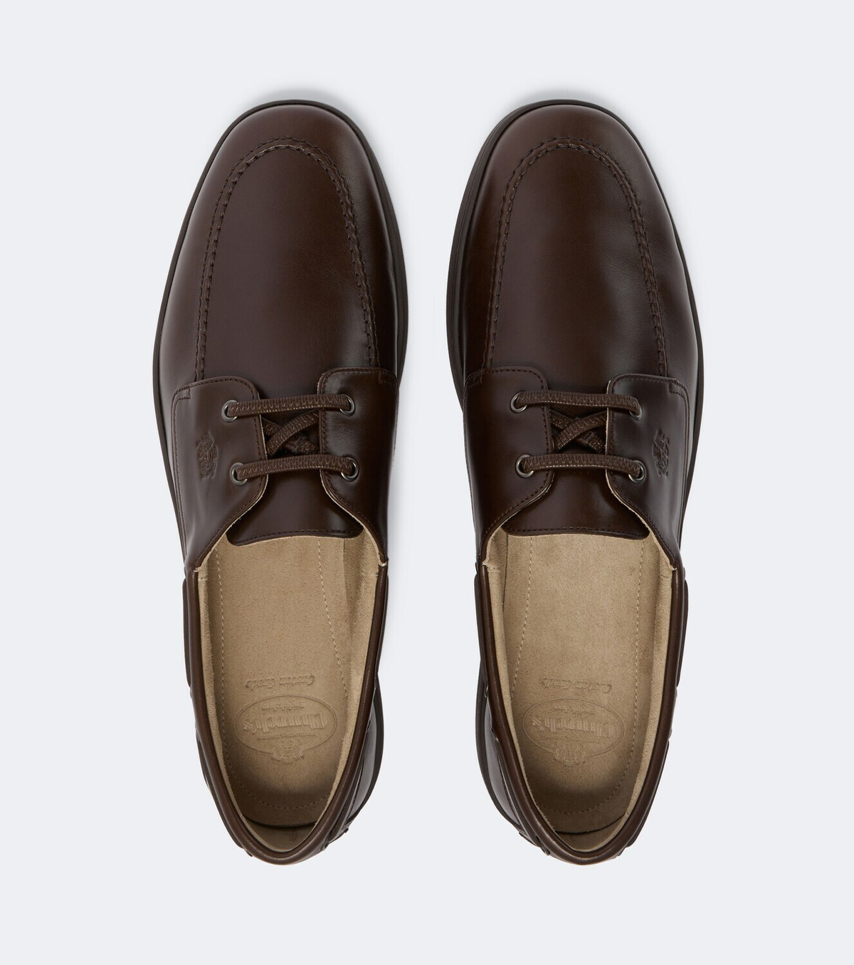 Church's Peebles leather boat shoes