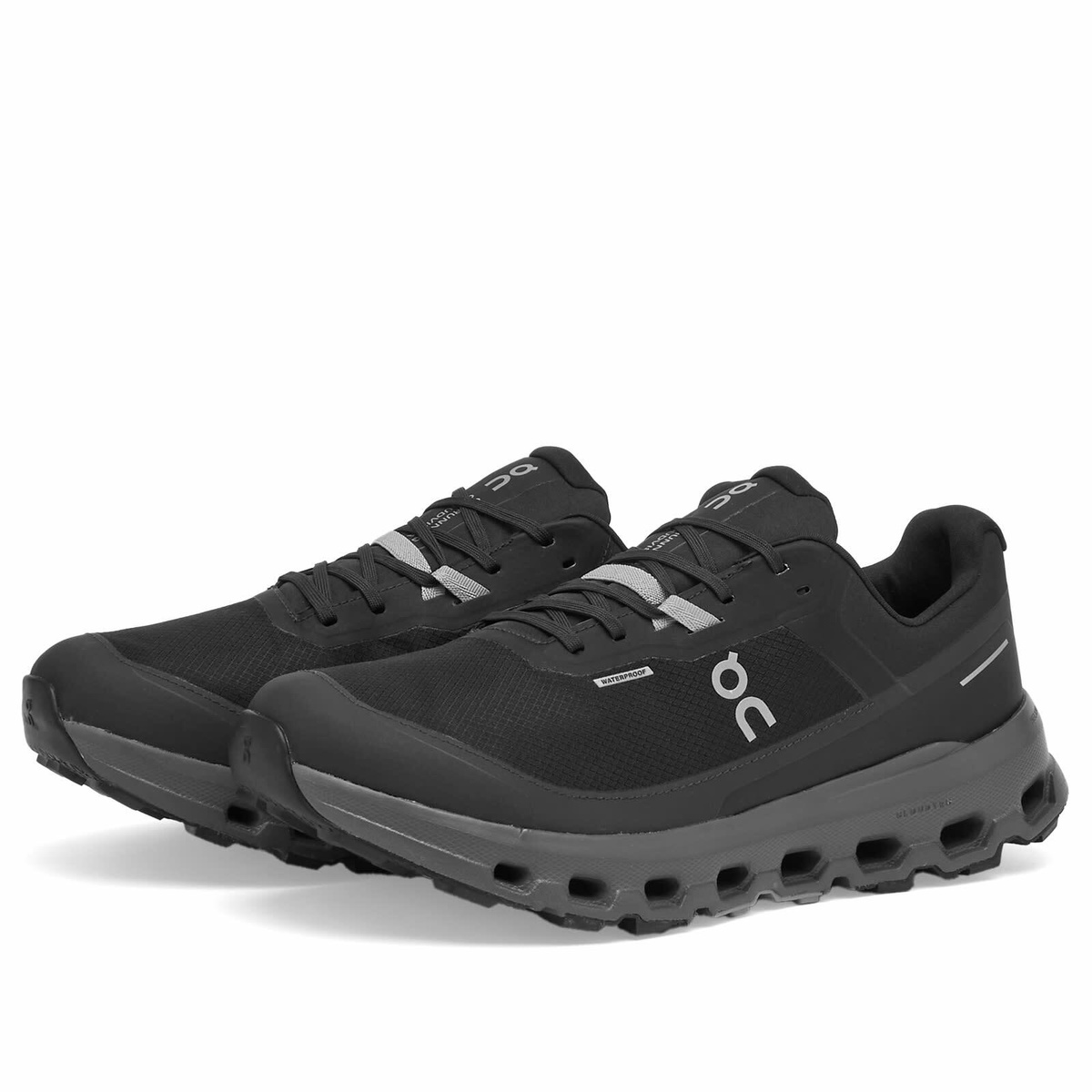 ON Men's Cloudvista 2 Waterproof in Black/Eclipse On ON Men's Cloudvista 2 Waterproof in Black/Eclipse On
