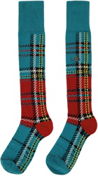 Vivienne Westwood Blue MacAndy Socks