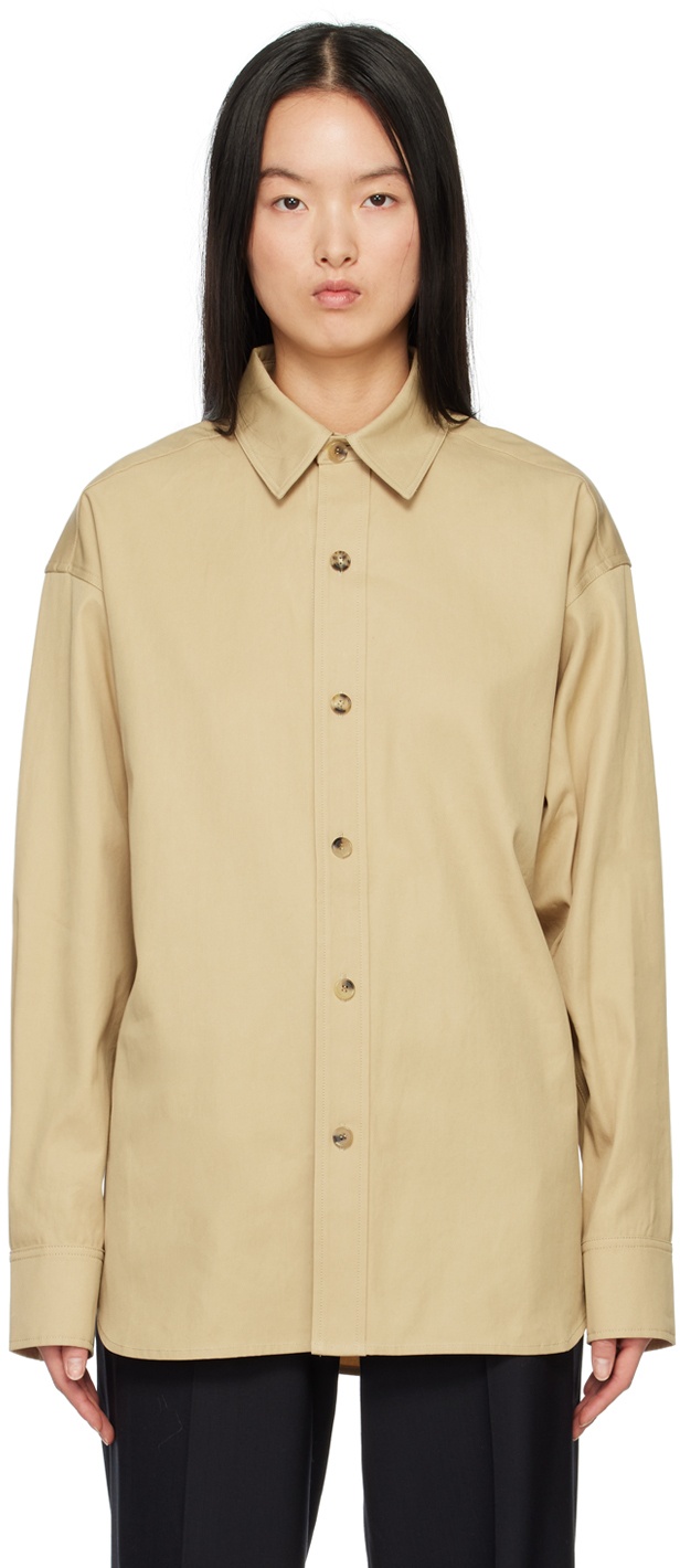 Arch The Beige Oversized Shirt Arch The