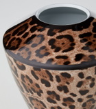 Dolce&Gabbana Casa Leopardo Large porcelain vase