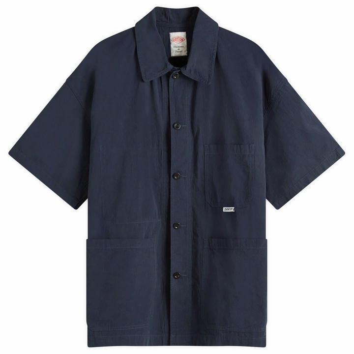 Photo: Danton Men's Coverall Short Sleeve Shirt in Navy