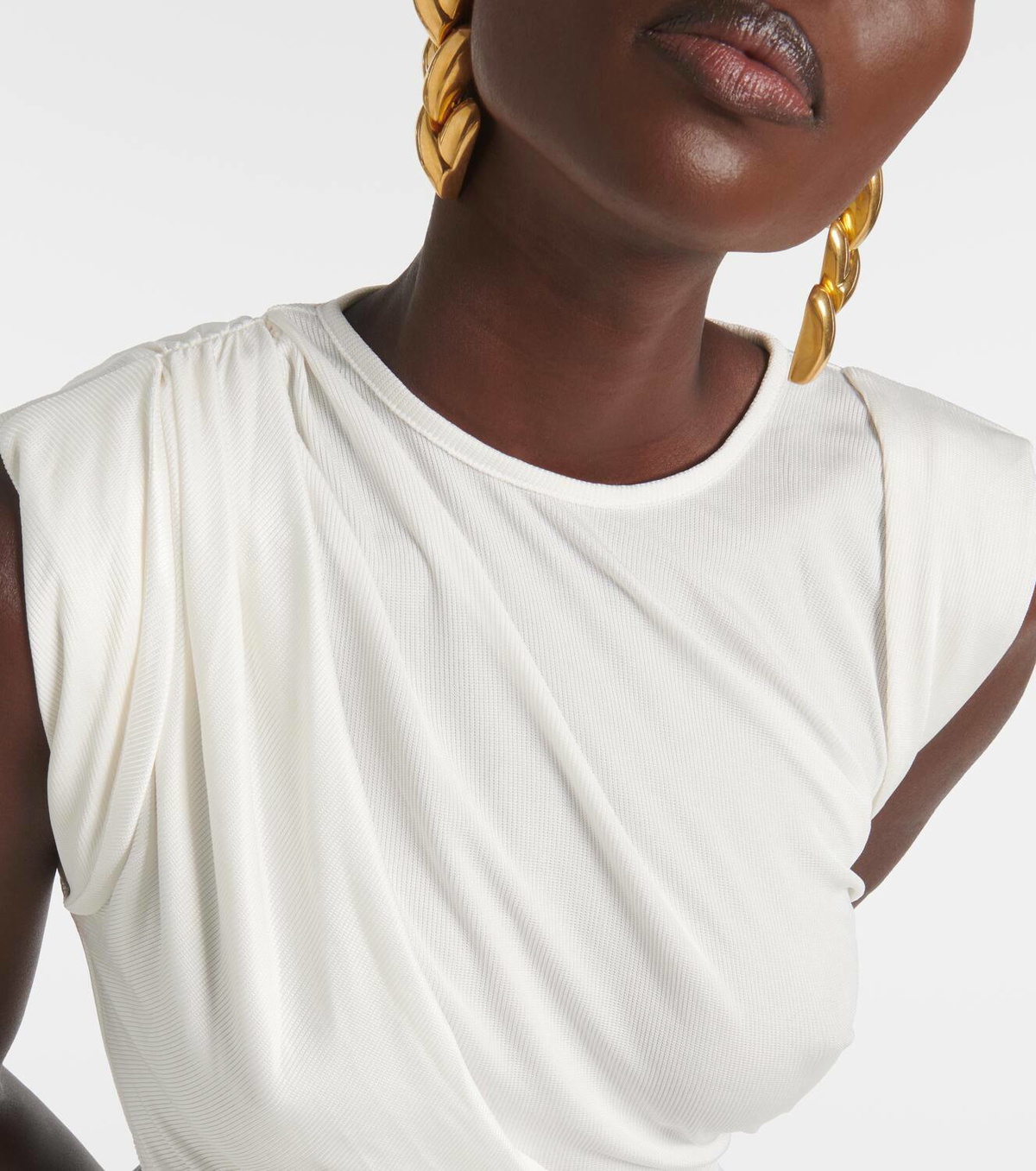 Christopher Esber Asymmetric draped maxi dress Christopher Esber