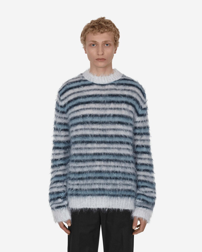 Photo: Striped Brushed Mohair Sweater